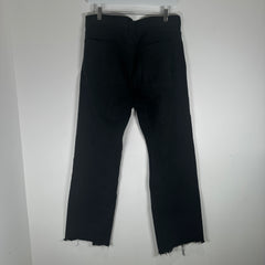Needles Black Straight Leg Jeans Size 34