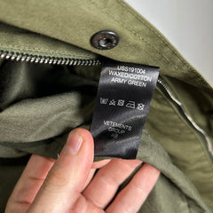 Vetements SS19 Georgian Military Gimp Parka Size S