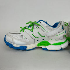 Balenciaga Blue/Green Track Sneakers Sz 41