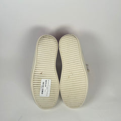 Rick Owens Pink Leather Low Top Ramones Size 36