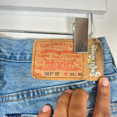 Denim Tears Lightwash Wreath Denim Jeans Size 32