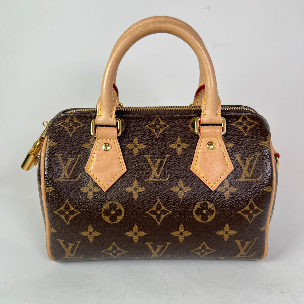Louis Vuitton Monogram Speedy Bandouliere 20