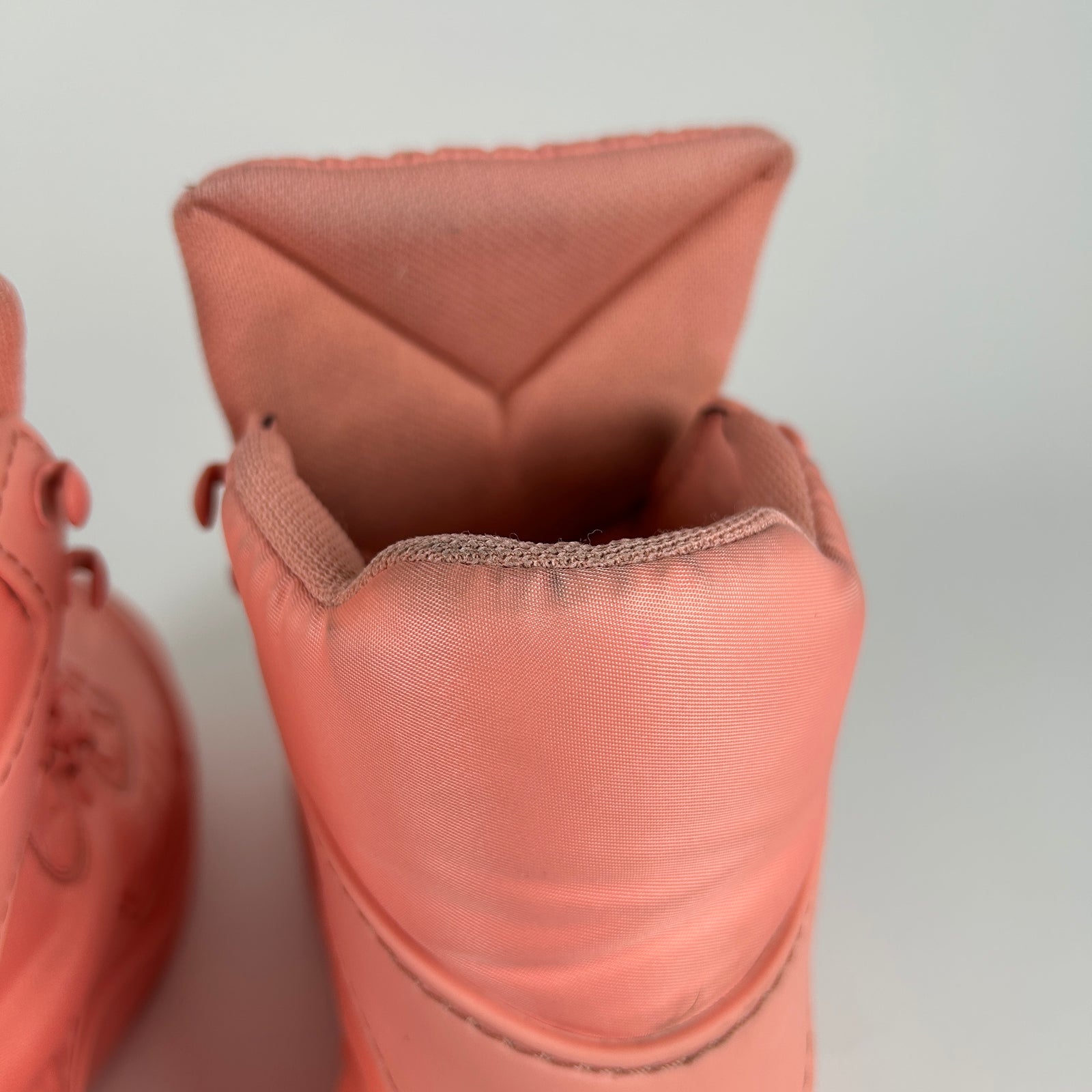 Bottega Veneta Pink Nylon Hiking Boots Size 39