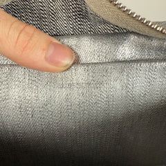 Rick Owens Waxed Metallic Belt Bag