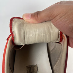 Maison Margiela Red Paint Splatter Gats Size 45