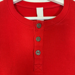Chrome Hearts Triple Cross Embroidered Thermal Henley