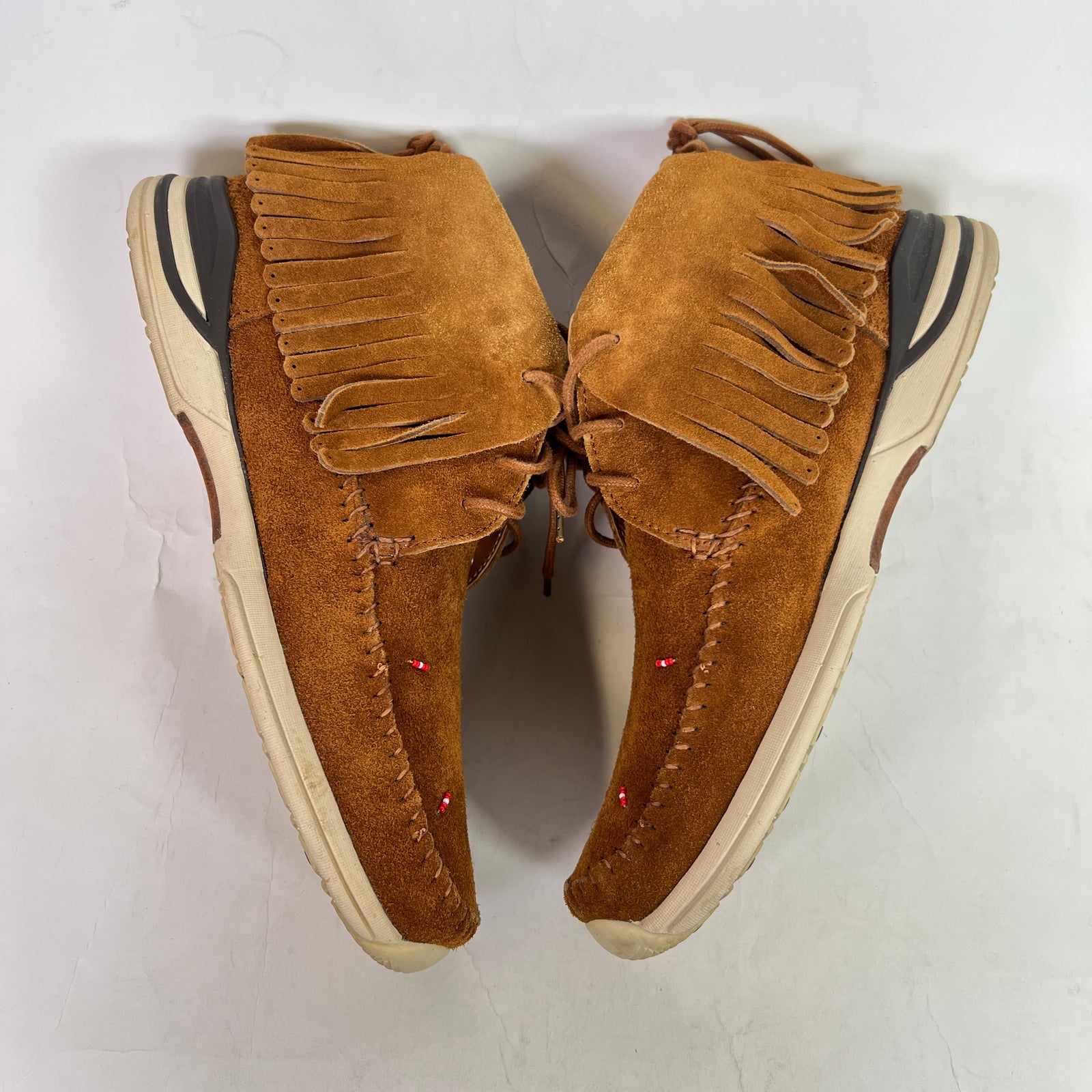 Visvim Brown FBT Shaman-Folk Size 10.5