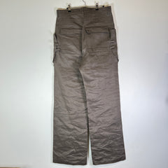 Rick Owens Hollywood SS25 Linen Stefan Cargo Pants