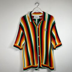 Casablanca Multicolor Striped Towel Shirt Size L