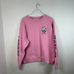 Chrome Hearts Matty Boy 'Vanity Affair' Pink Crewneck Size XXL