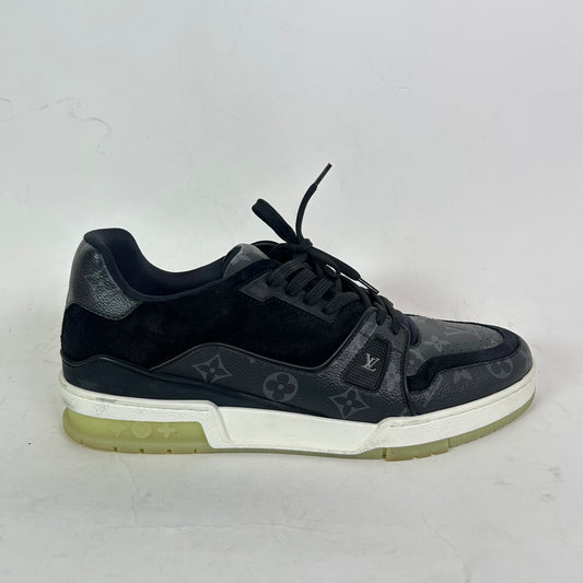 Louis Vuitton Black Monogram Trainer Size LV 9