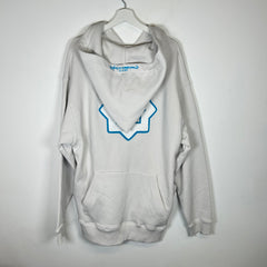 Murd333r.fm Blue/White Ice Billy Hoodie Size XL