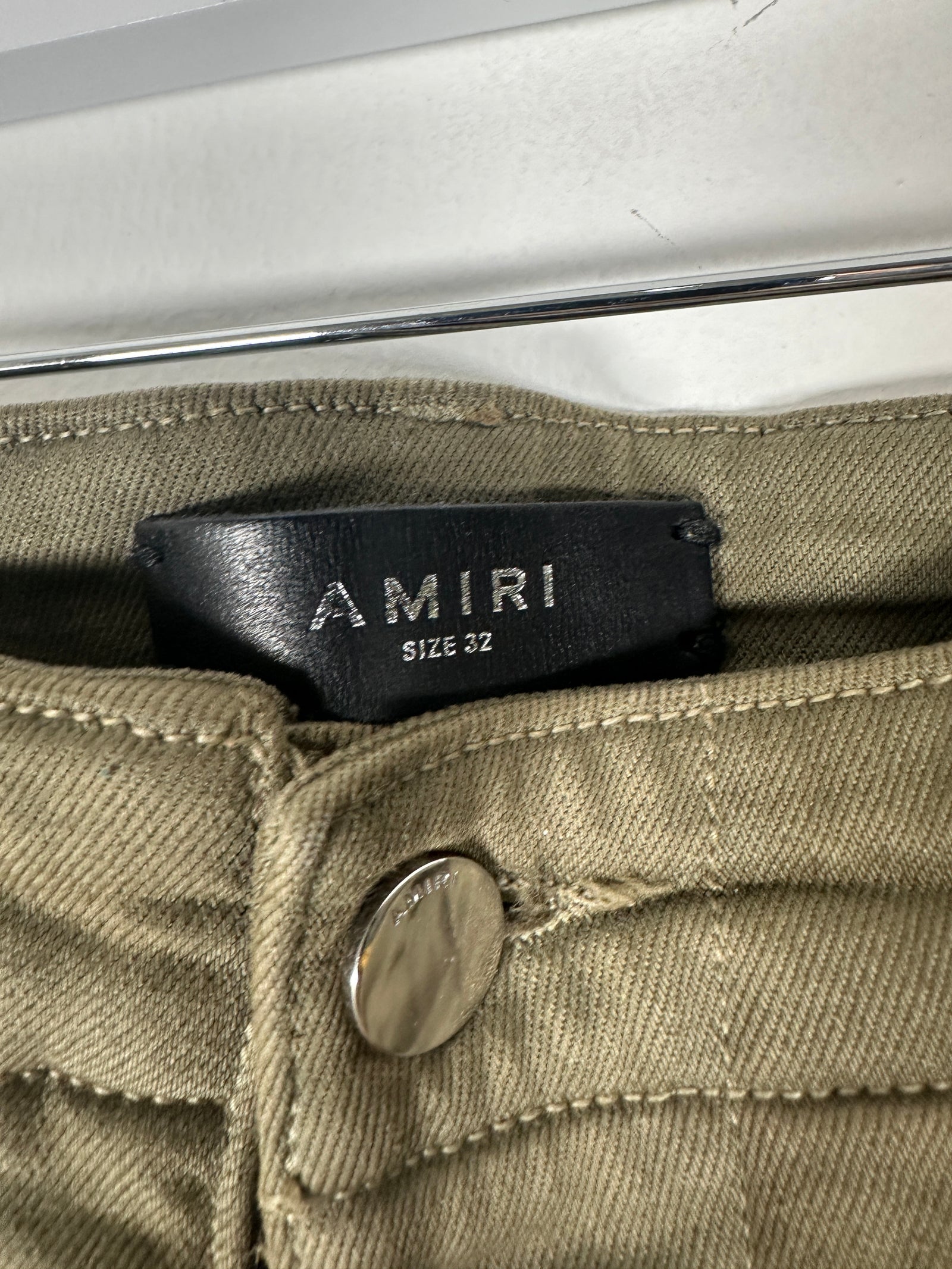 Amiri Green Cargo Pants Size 34