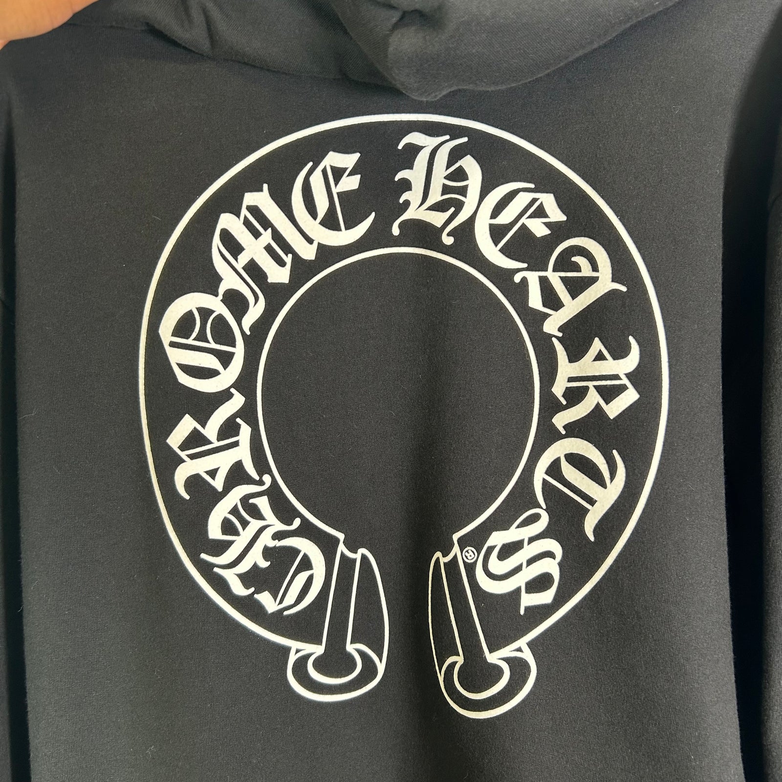 Chrome Hearts Floral Horseshoe Hoodie
