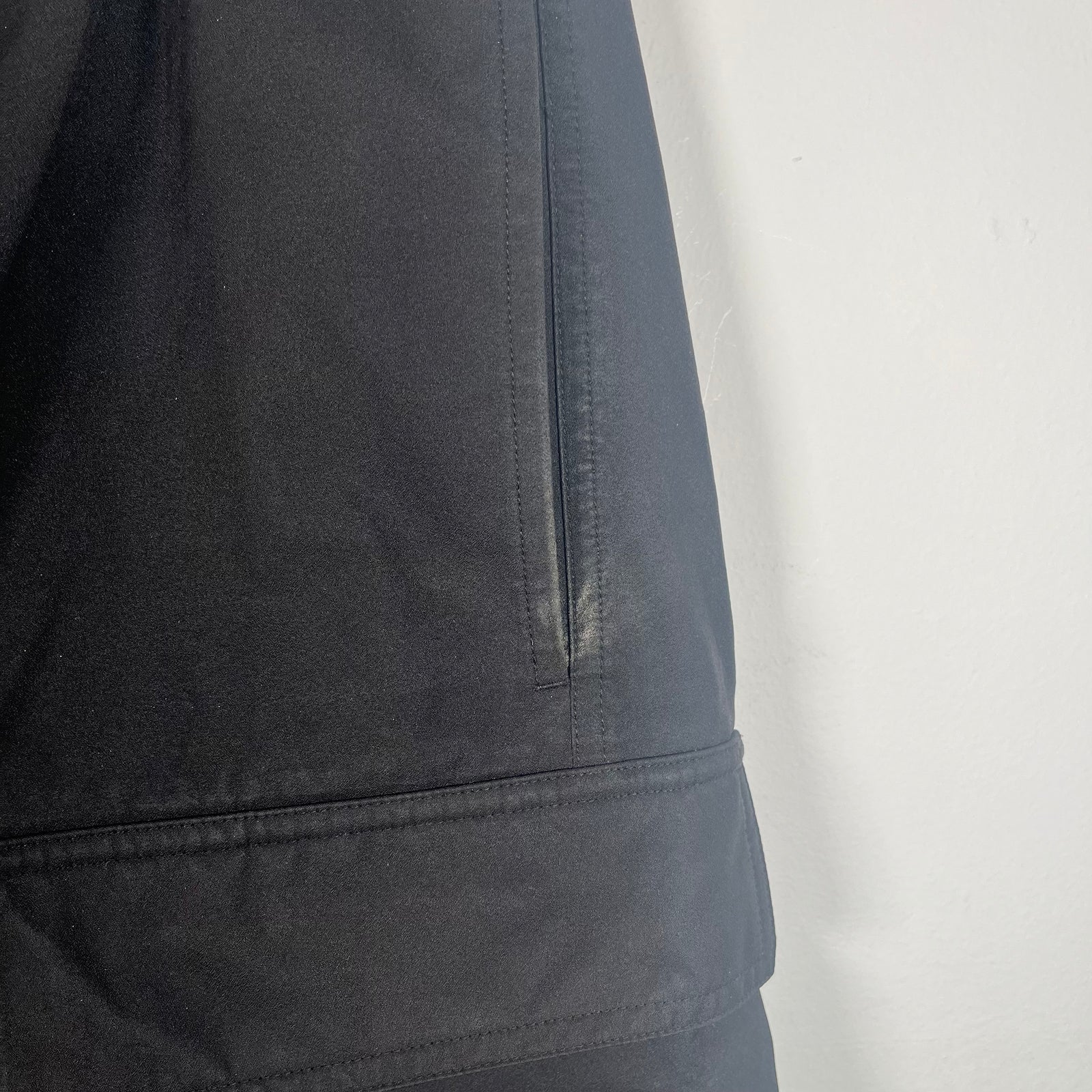 Rick Owens Black Bela Cargo Pod Shorts Size L