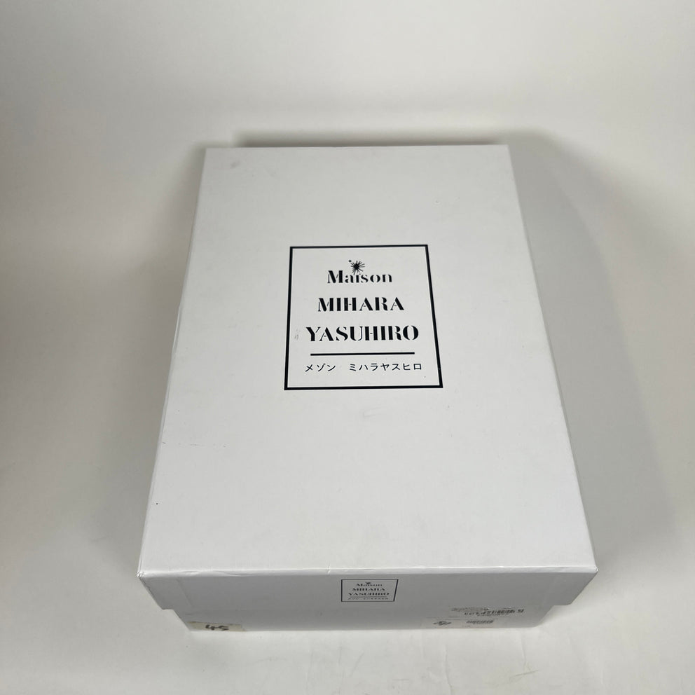 Maison Mihara Yasuhiro Black/White Hank OG Sole Sneaker Size 45