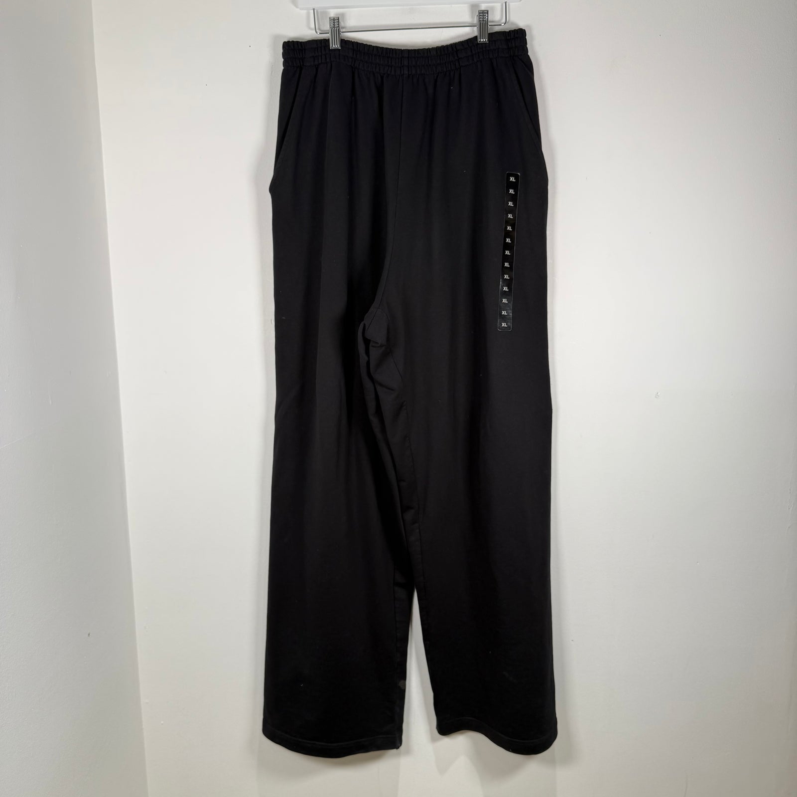 Balenciaga Black Size Sticker Sweatpants Size M