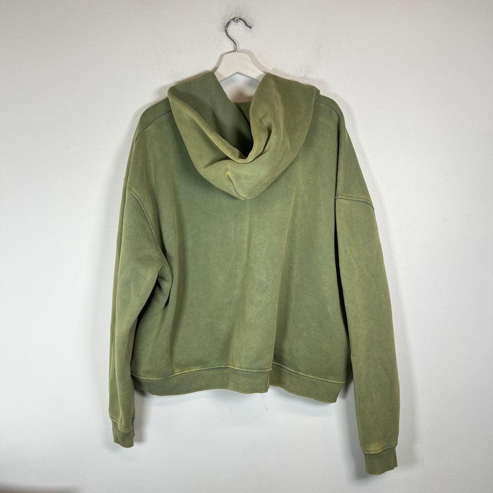 GV Gallery Green Raspberry Hills Zip-Up Hoodie Size M