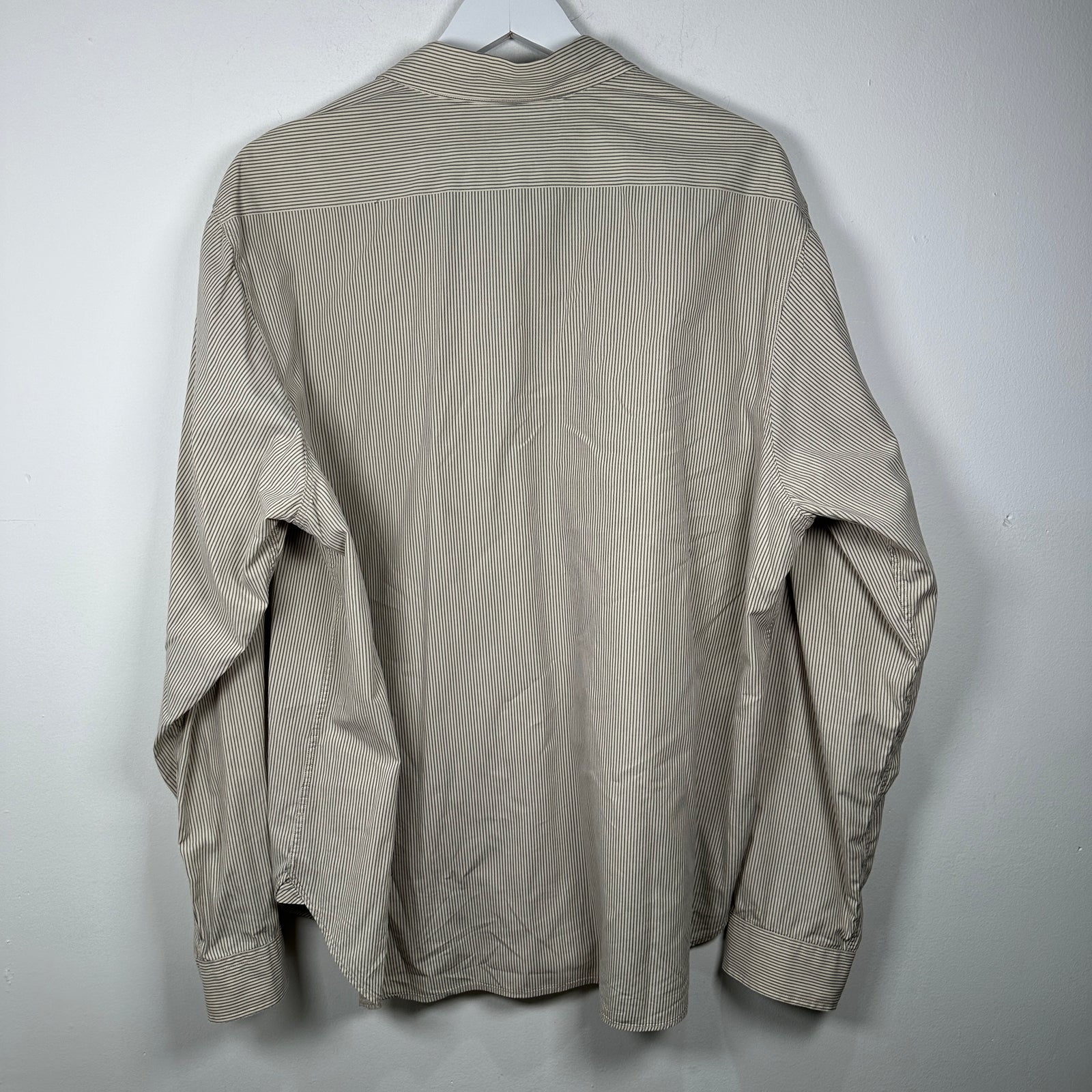 RRL Striped Button Up Shirt Size XXL