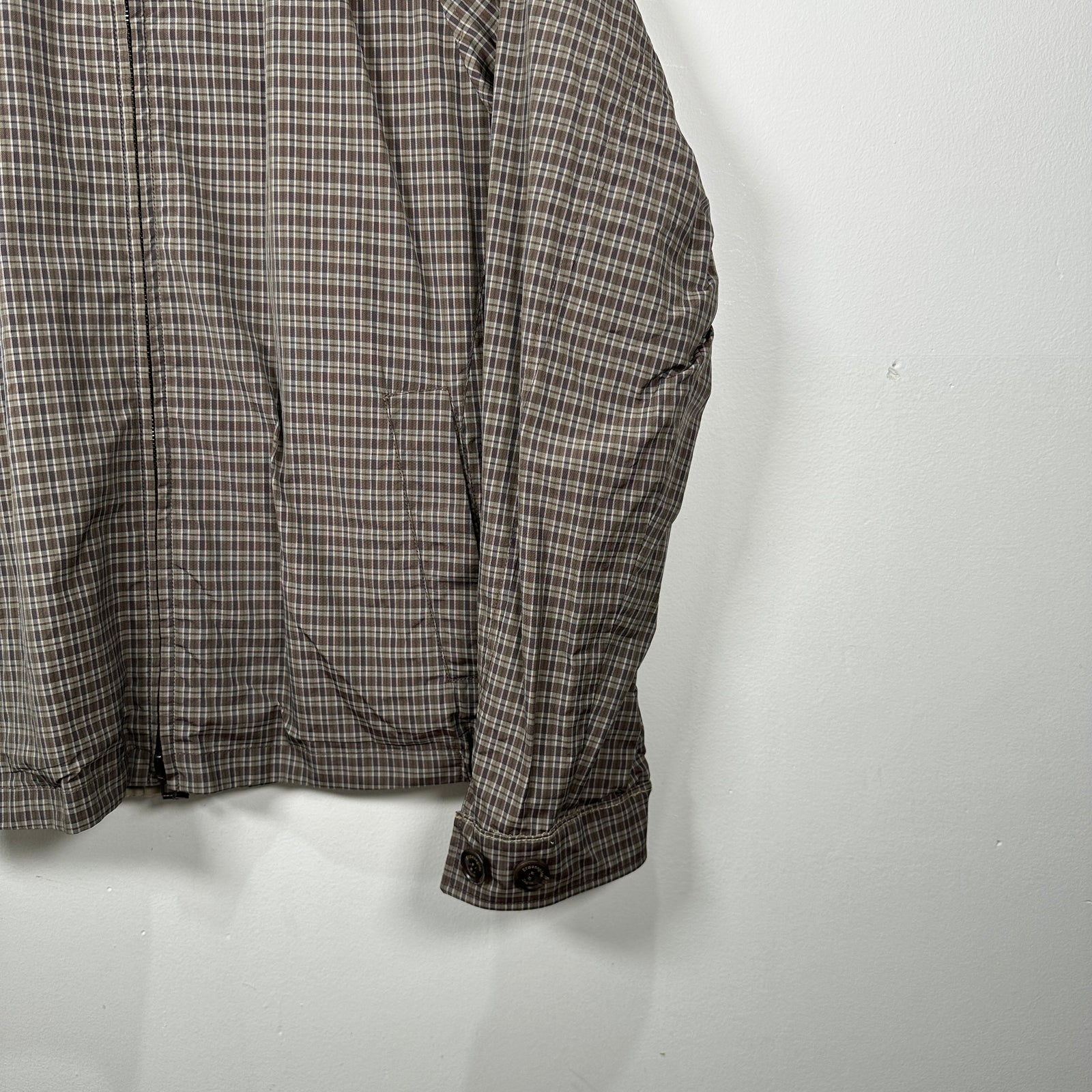 Ermenegildo Zegna Reversible Coach Jacket Size 48