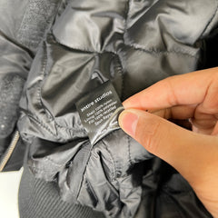 Entire Studios Black Bomber Size M