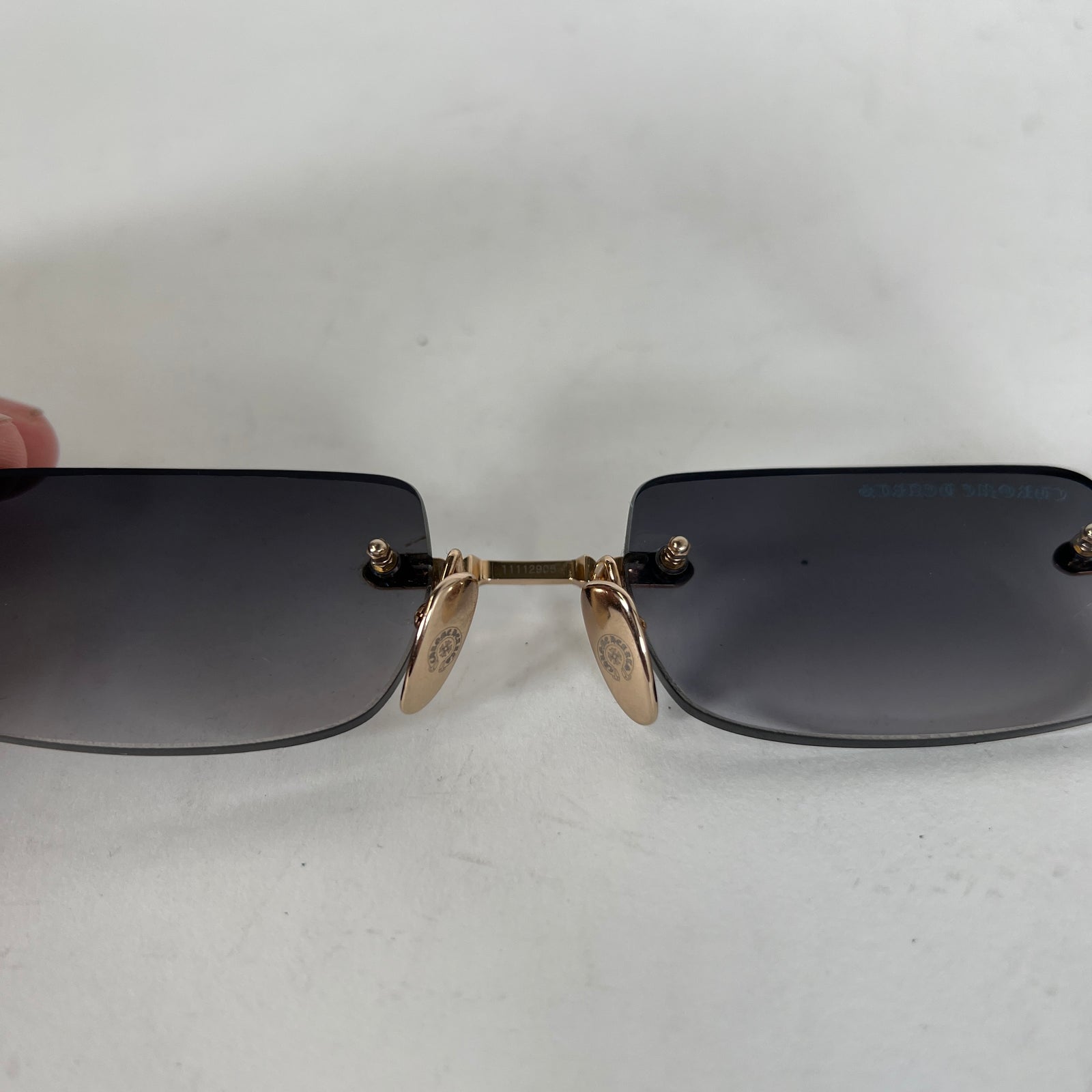 Chrome Hearts Deep 1 Rose Gold Sunglasses