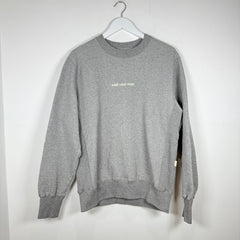 Aime Leon Dore Embroidered Grey Crewneck Size M