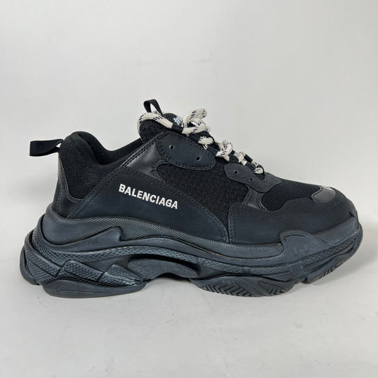 Balenciaga Black Triple S Sneaker Size 42