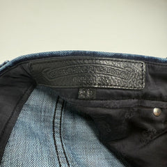 Chrome Hearts 'Richard Stark' Blue Bootcut Denim Size 29