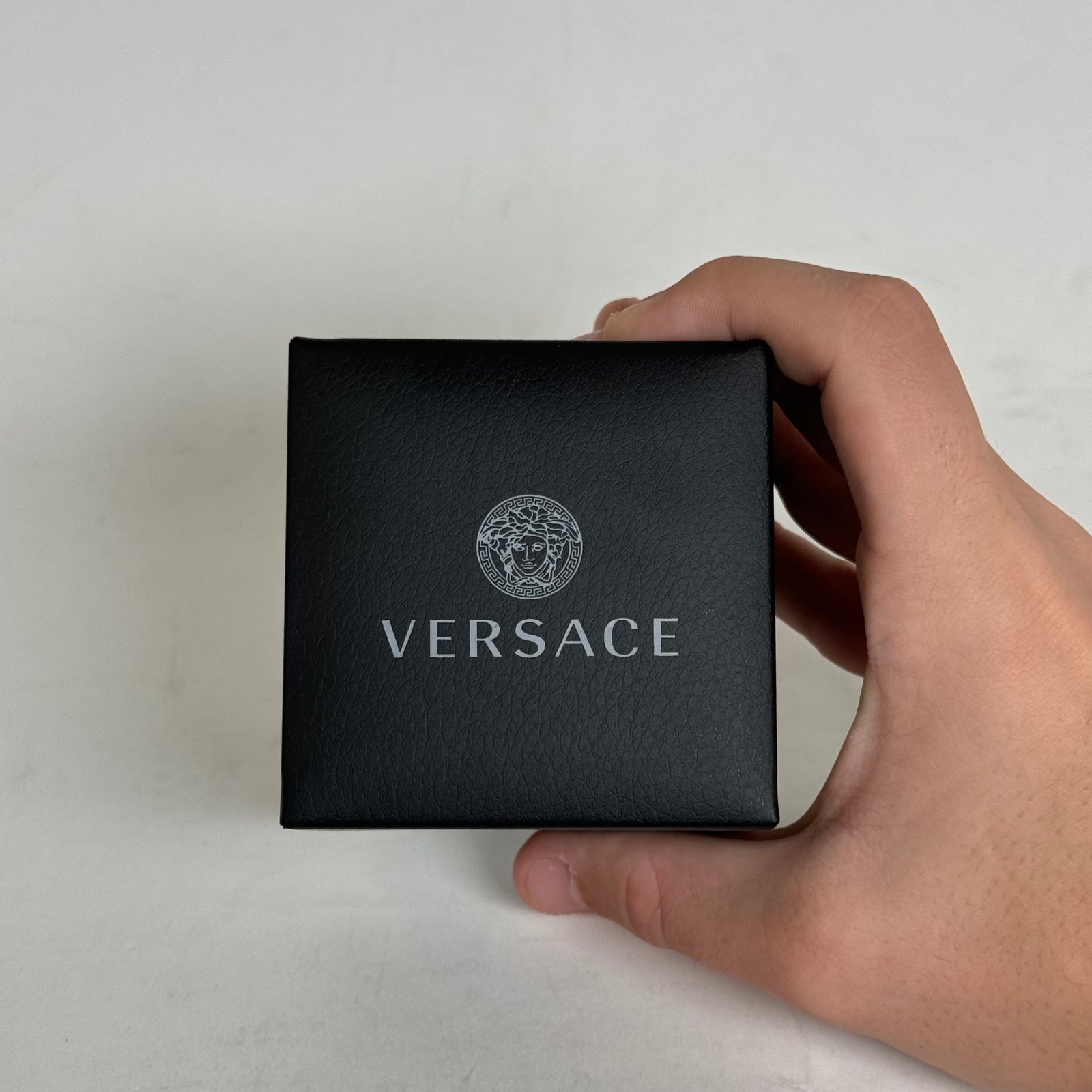 Versace Gold/Pink Medusa Ring Size 6