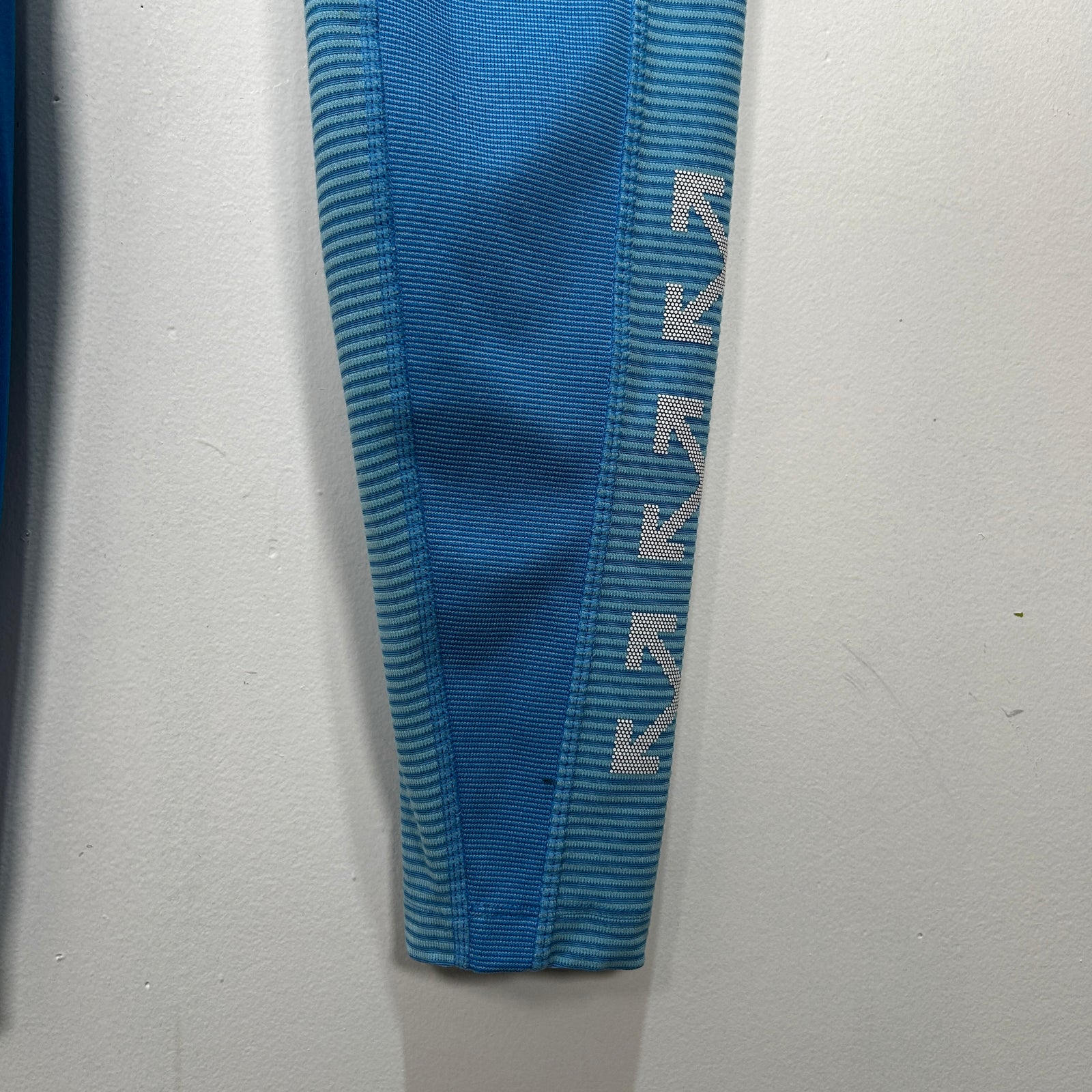 Off-White x Nike Dri-Fit Blue 'Sport' Leggings Size M