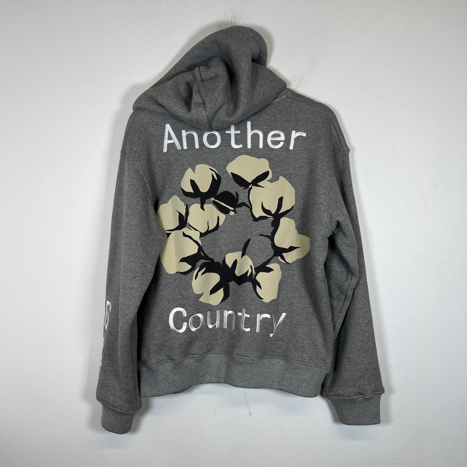 CPFM x Denim Tears Grey 'Cactus Tears' Hoodie Size M