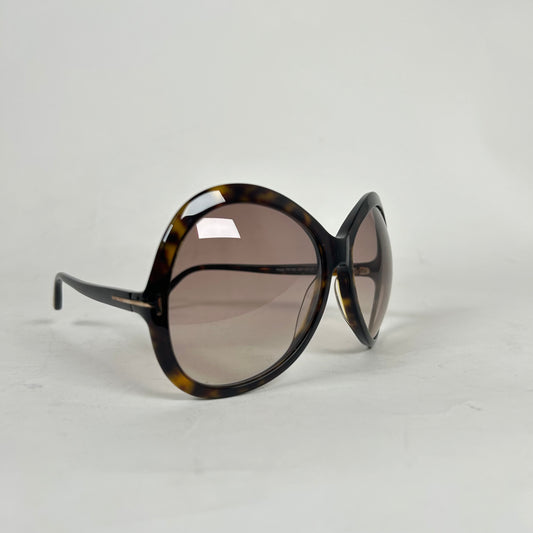 Tom Ford Black Acetate Sunglasses