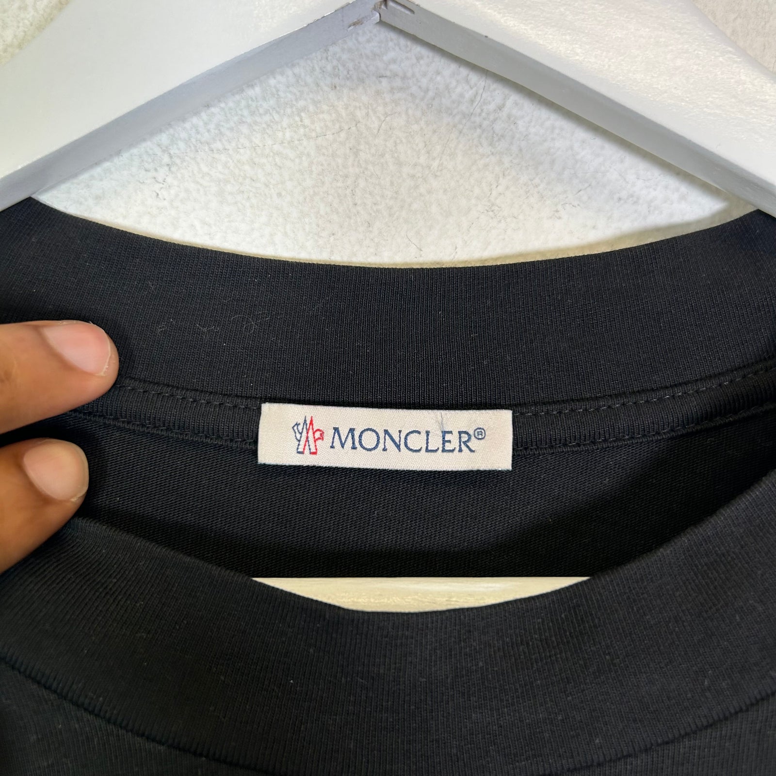 Moncler Black Logo Longsleeve