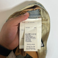 Sacai Lightwash Zipper Denim Jeans 32