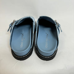 Louis Vuitton Denim Cozy Mules Size 38
