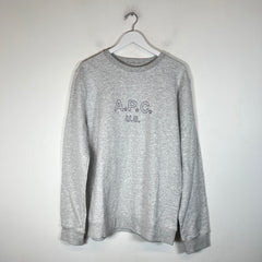 APC Grey US & Stars Sweatshirt Size XL