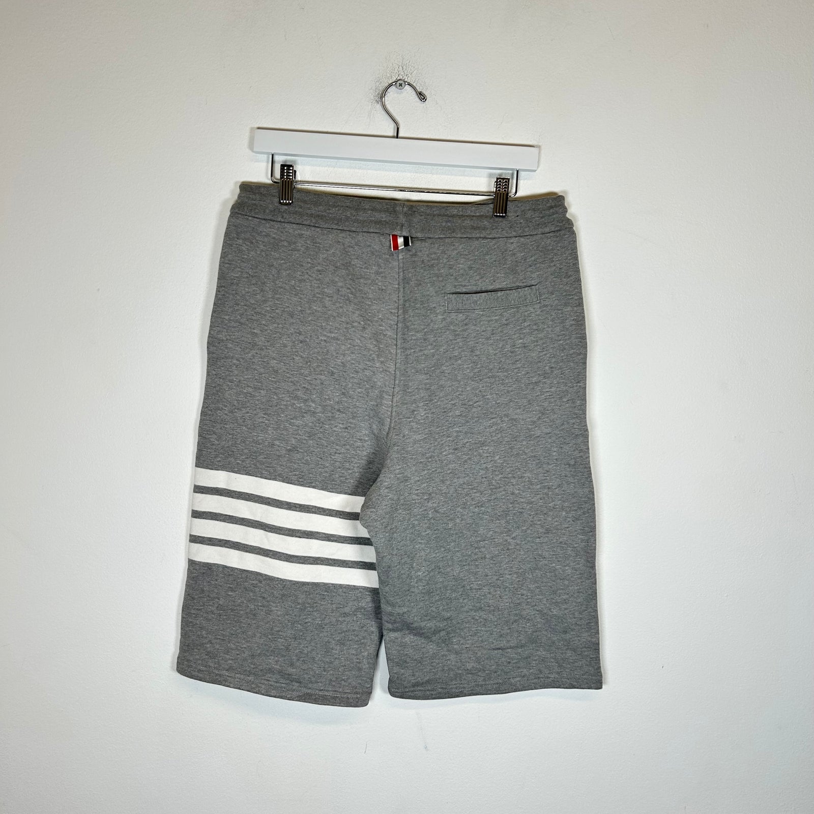 Thom Browne Grey 4 Bar Sweat Shorts Size 4