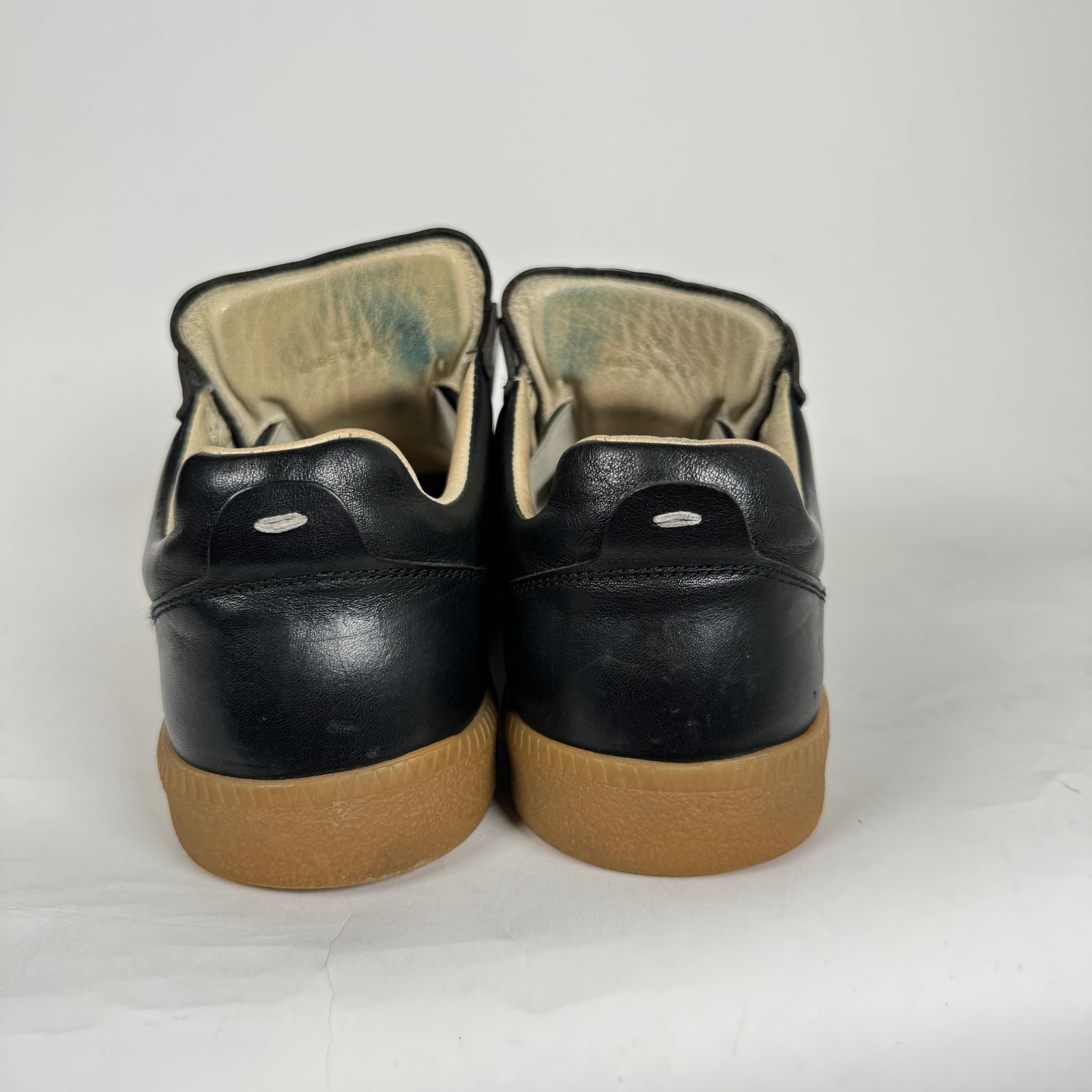 Maison Margiela Black 22 Future Low Zip Sneaker Size 42
