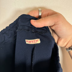 Kapital Navy Zephyr Track Pants Size 2