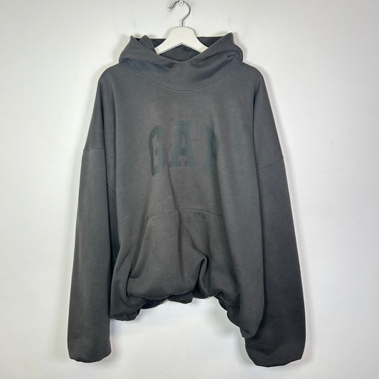 YZY Gap x Balenciaga Black Dove Hoodie Size L