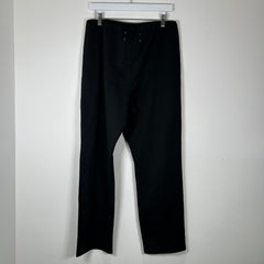 Maison Margiela Black Double Zipper Sweatpants Size L