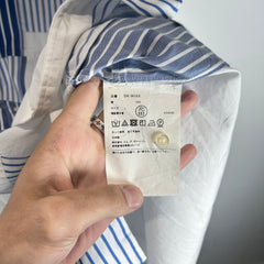 Comme Des Garcons Homme Deux Multi Patchwork Stripe Size L