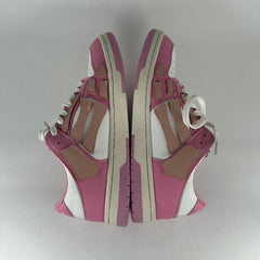 Amiri Pink Skeleton Low Sneaker Size 7