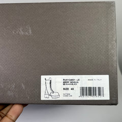 Rick Owens Army Bogun Lace-Up Boots