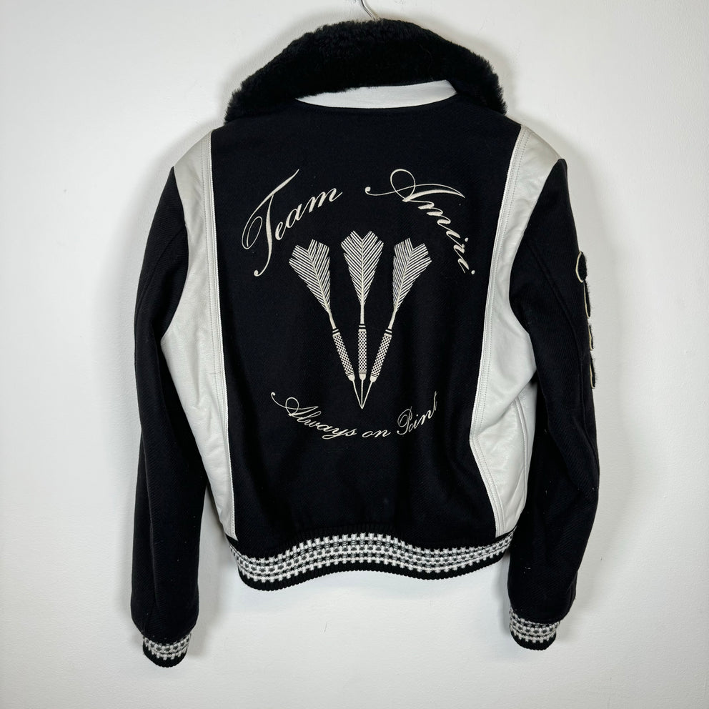Amiri "Always On Point" Varsity Jacket Size 46