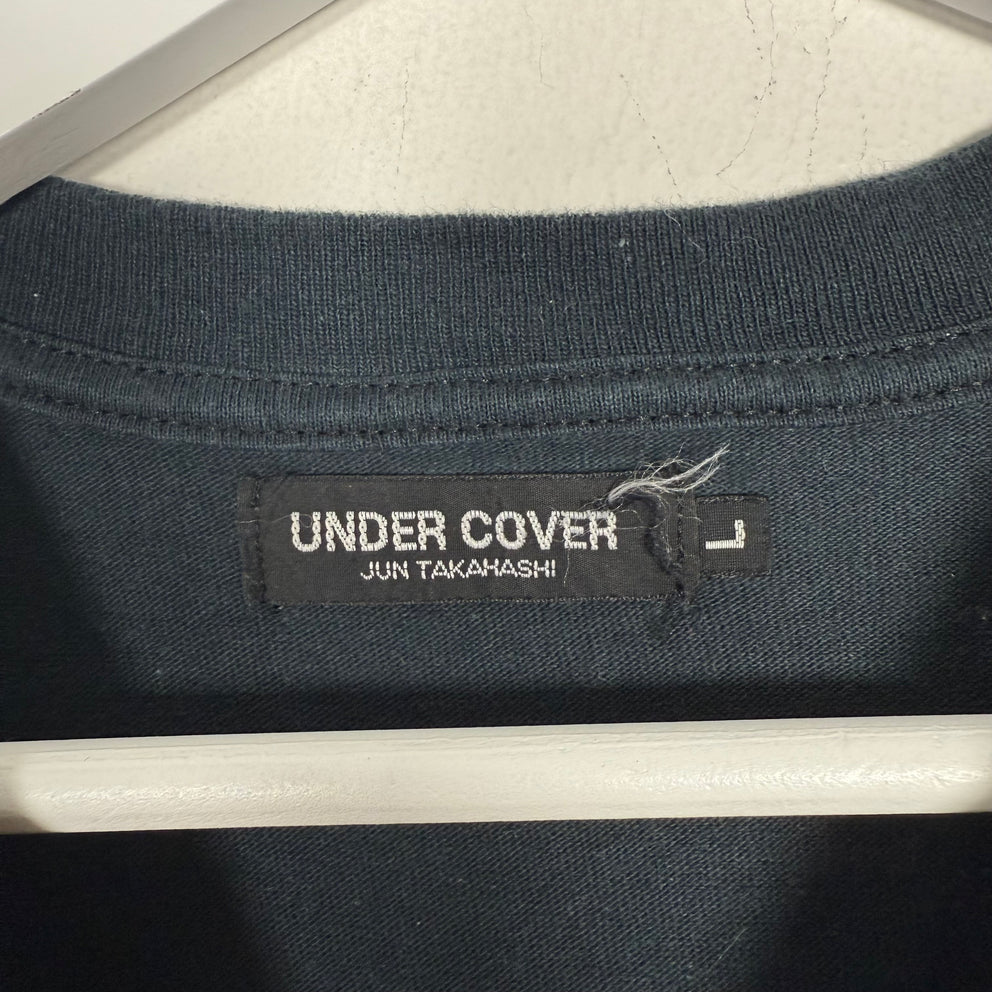 Undercover Blue Skull Graphic T-Shirt Size L