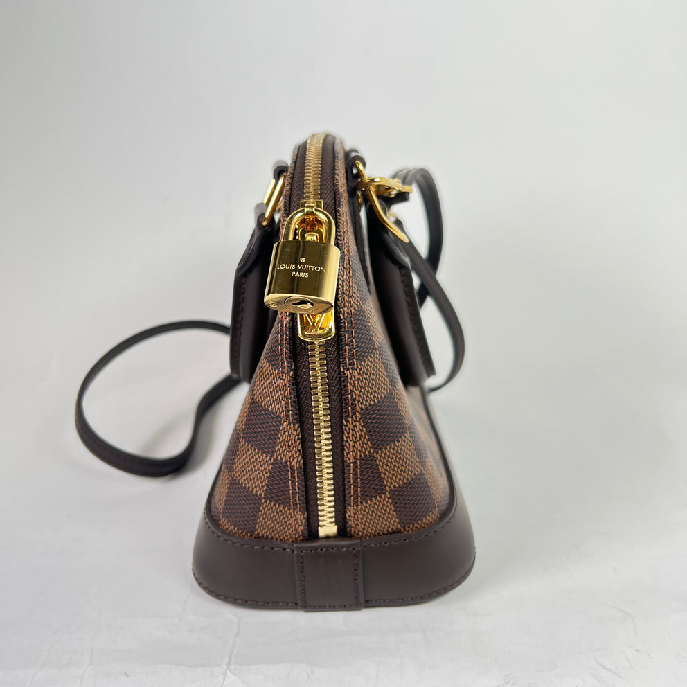 Louis Vuitton Ebene Damier Alma Bag