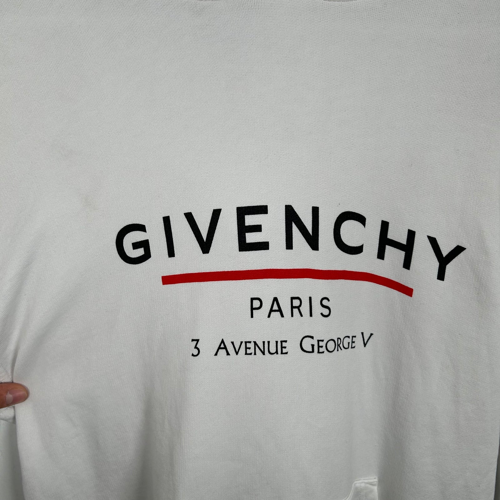 Givenchy Logo Hoodie Size M