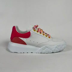 Alexander Mcqueen New Court Sneaker W/Pink Size 41